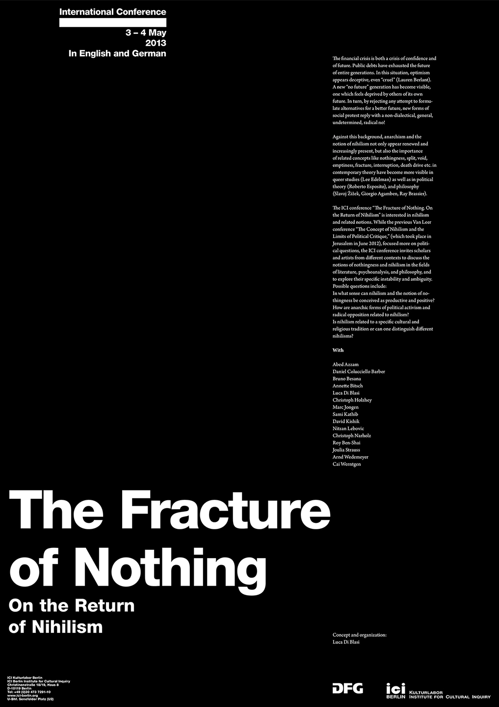 Negation ohne Ressentiment